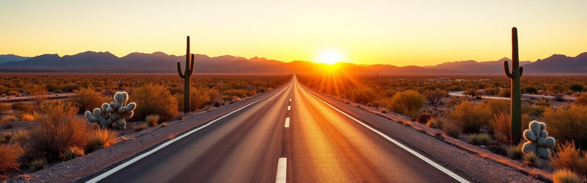 Arizona desert sunrise representing career paths with Raptor Pest Solutions
